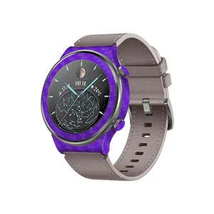 MAHOOT Purple-Fiber Cover Sticker for Huawei Watch GT 2 Pro Smartwatch