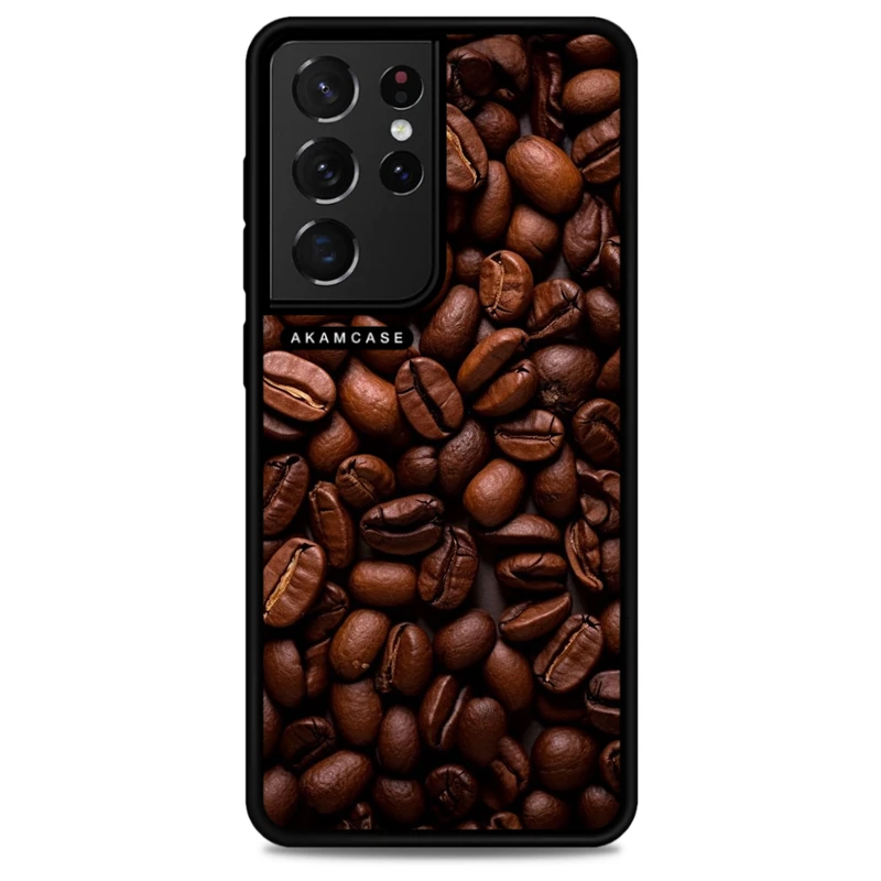 کاور آکام مدل AMC-WSGS21U-COFFEE-2 مناسب برای گوشی موبایل سامسونگ Galaxy S21 Ultra