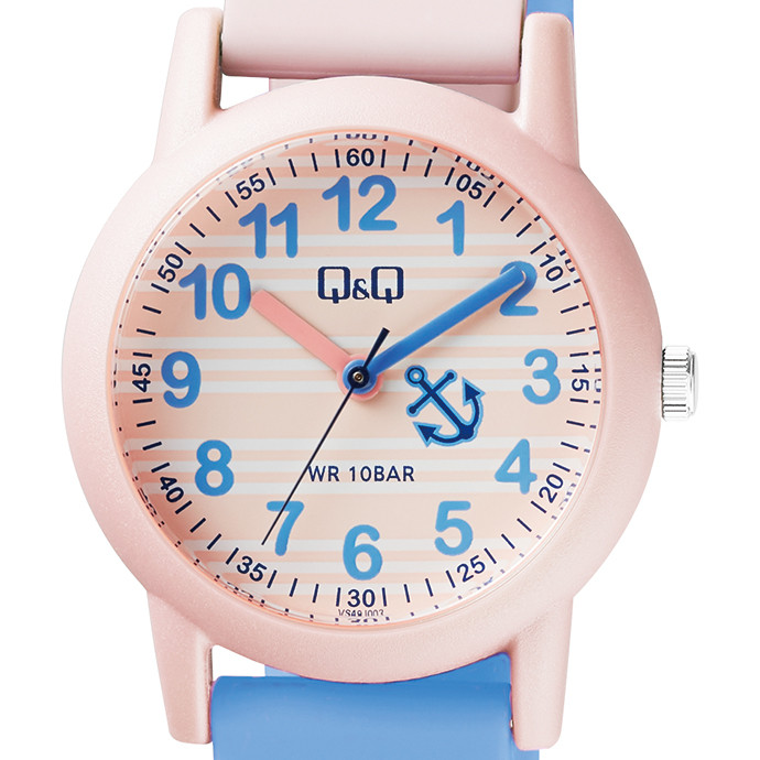 ساعت مچی عقربه ای دخترانه کیو اند کیو مدل VS49J002Y ساعت مچی عقربه ای دخترانه کیو اند کیو مدل VS49J002Y