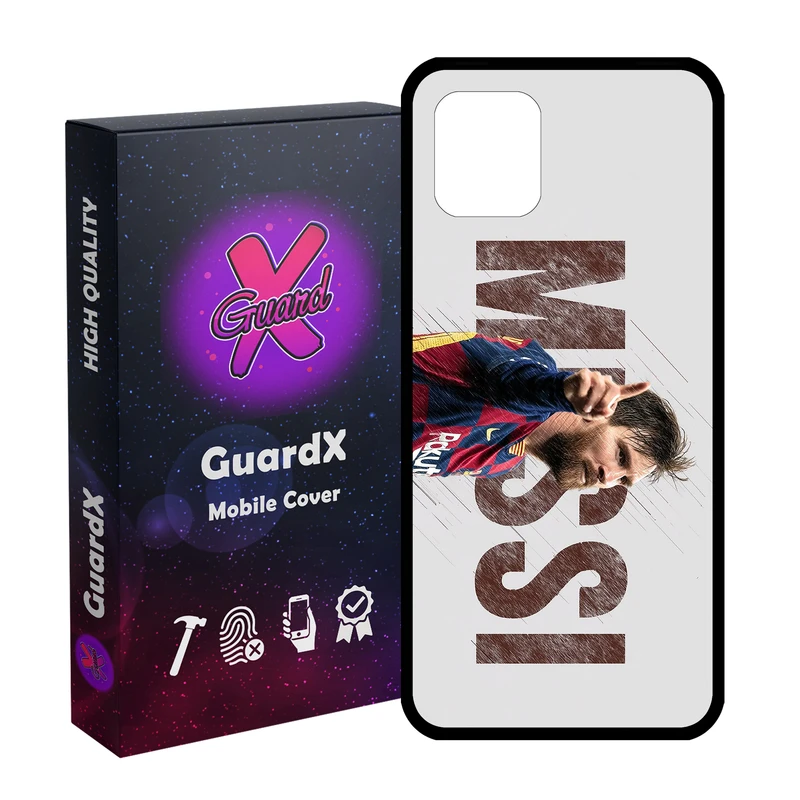 کاور گارد ایکس طرح Lionel Messi مدل 10957 مناسب برای گوشی موبایل سامسونگ Galaxy Note 10 Lite / A81