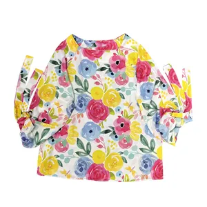 بلوز آستین سه ربع زنانه مدل واشری