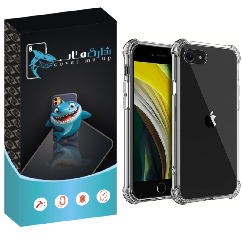 کاور شارک قاب مدل Crystal مناسب برای گوشی موبایل اپل Iphone 7 / 8