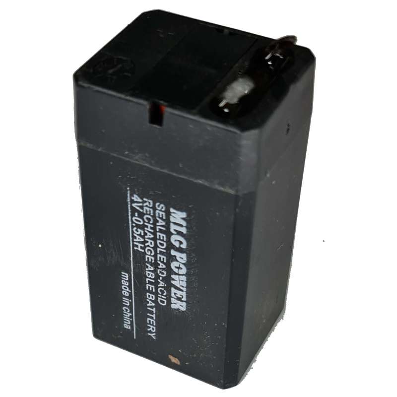 باتری سیلد اسید 4 ولت 500 میلی آمپر ام ال جی پاور مدل MP-0.5
