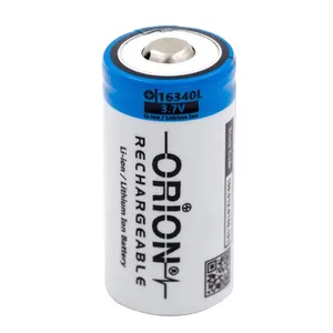 باتری لیتیوم یون قابل شارژ اوریون مدل KSRE-16340 ظرفیت 850 میلی آمپر ساعت