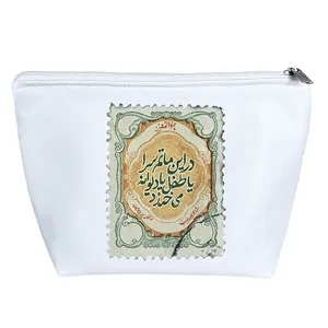 کیف لوازم آرایش دخترانه خندالو مدل شعر نوشته کد 9552