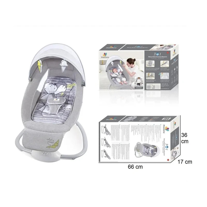 گهواره برقی نوزاد ماستلا مدل ۳ در ۱ کد ۸۲۰۹