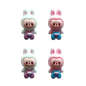 مگنت مدل یخچال طرح لبوبو مجموعه چهار عددی 