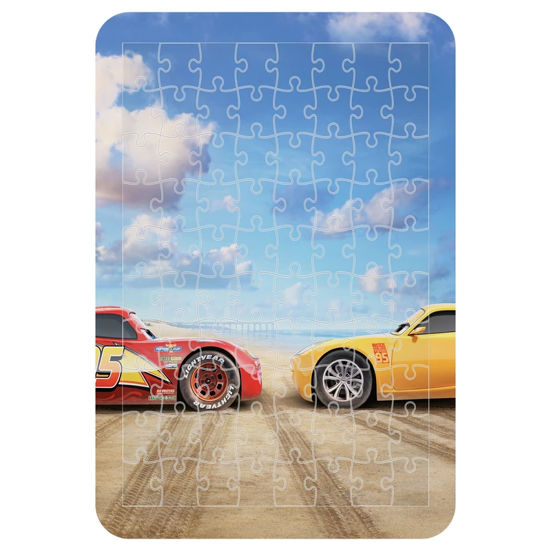 پازل 54 تکه اطلس آبی طرح کارتون ماشین مک کویین مدل P1255