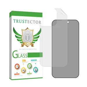 Trustector FULLPRIVNANOT Screen Protector With Nano Back For Apple iPhone 15 Pro Max