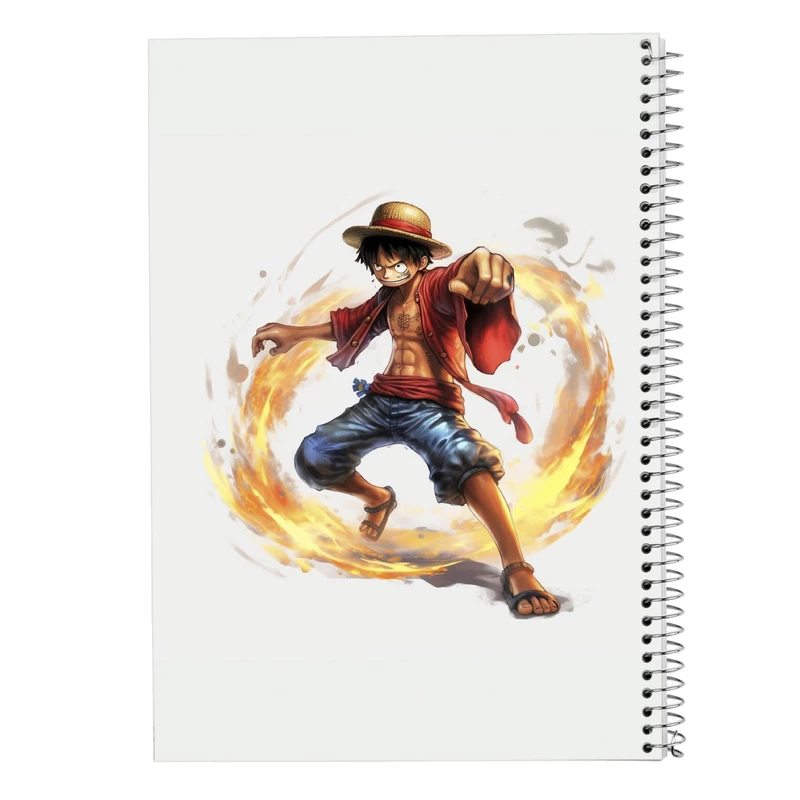 دفتر لیست خرید 50 برگ مدوپد مدل وان پیس One Piece کد DF10778