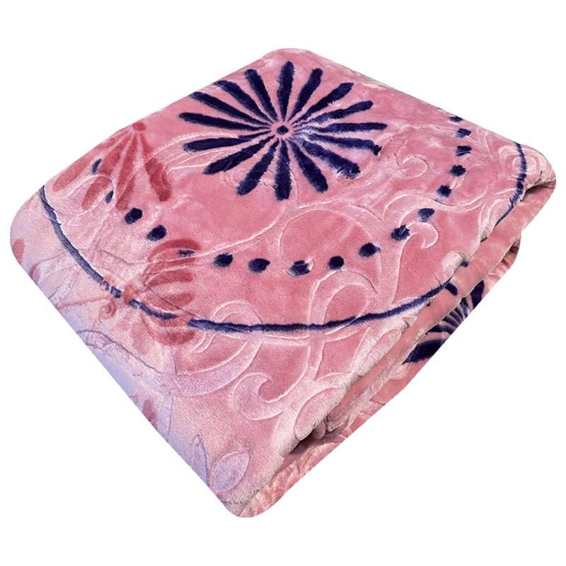 پتو نرمینه بافت مدل نرمین کد 79 سایز 160x220 سانتی‌ متر