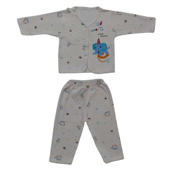 ست شومیز و شلوار نوزادی مدل فیلی