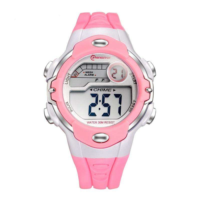 ساعت مچی دیجیتال بچگانه مینگ روی مدل Mi9 ساعت مچی دیجیتال بچگانه مینگ روی مدل Mi9