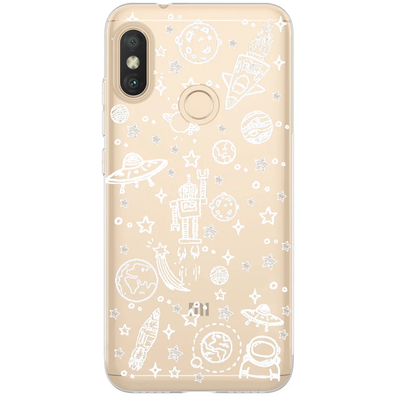 کاور مگافون کد C24-W مناسب برای گوشی موبایل شیائومی Mi A2 / Mi 6X