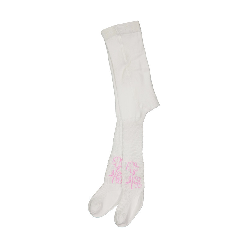 جوراب شلواری دخترانه ال سی وایکیکی مدل 0SB874Z4-J5E-WHITE