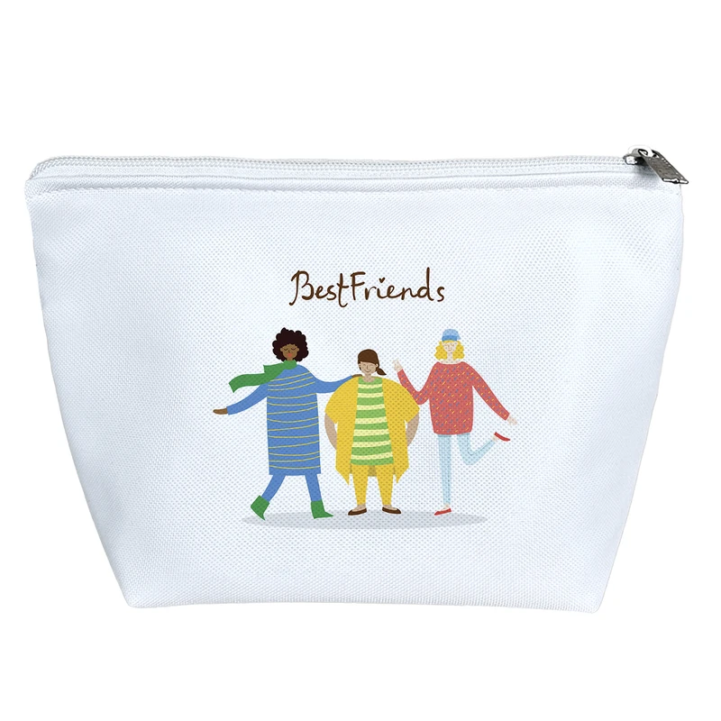 کیف لوازم آرایش دخترانه خندالو مدل بهترین دوستان Best Friends کد 3221