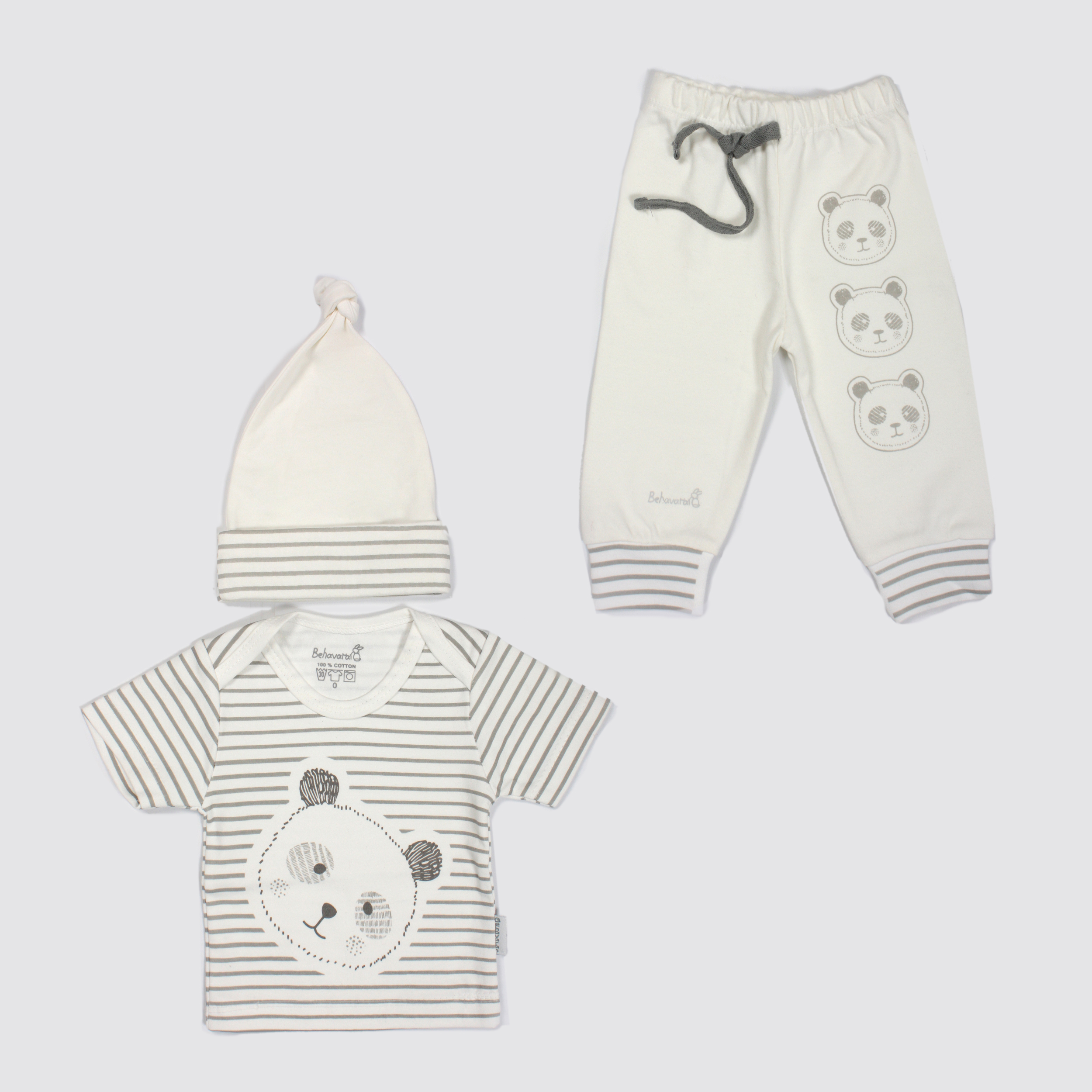 نقد و بررسی ست 3 تکه لباس نوزادی به آوران مدل پاندا توسط خریداران