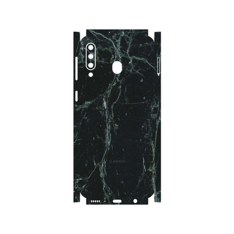برچسب پوششی ماهوت مدل Graphite-Green-Marble-FullSkin مناسب برای گوشی موبایل سامسونگ Galaxy M30