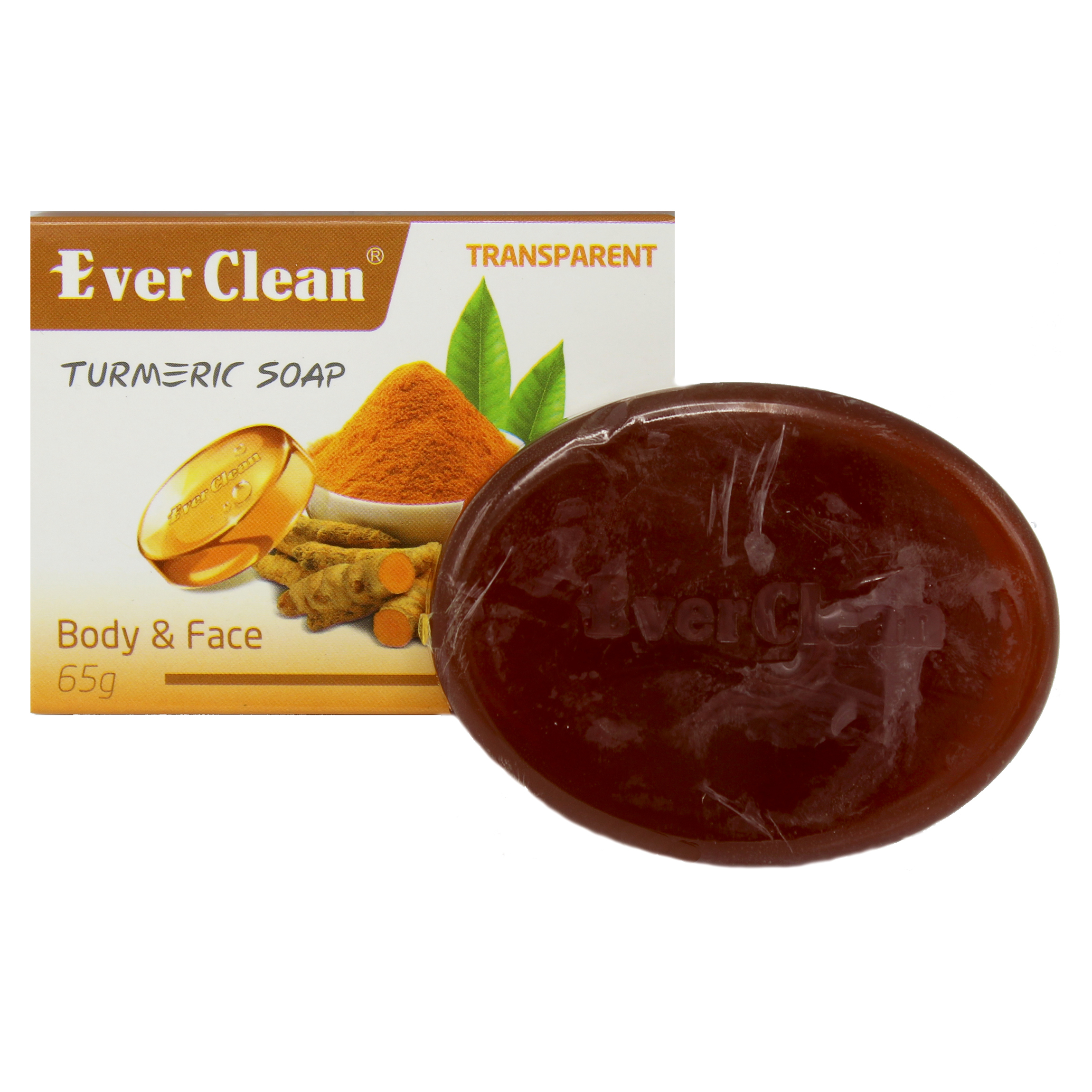 صابون گلیسیرینه اورکلین مدل زردچوبه وزن 65 گرم
