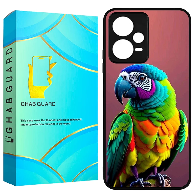 کاور قاب گارد طرح طوطی مدل GCHPX5P مناسب برای گوشی موبایل شیائومی Poco X5 Pro 5G