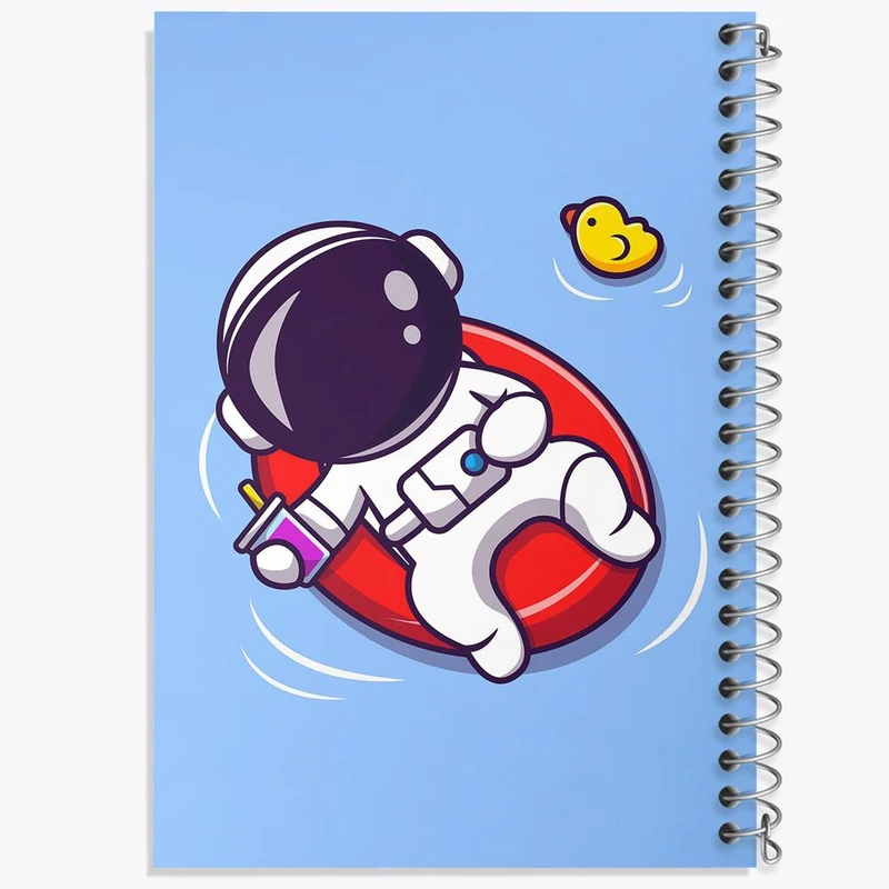 دفتر نت موسیقی 50 برگ خندالو مدل فضانورد کد 25073