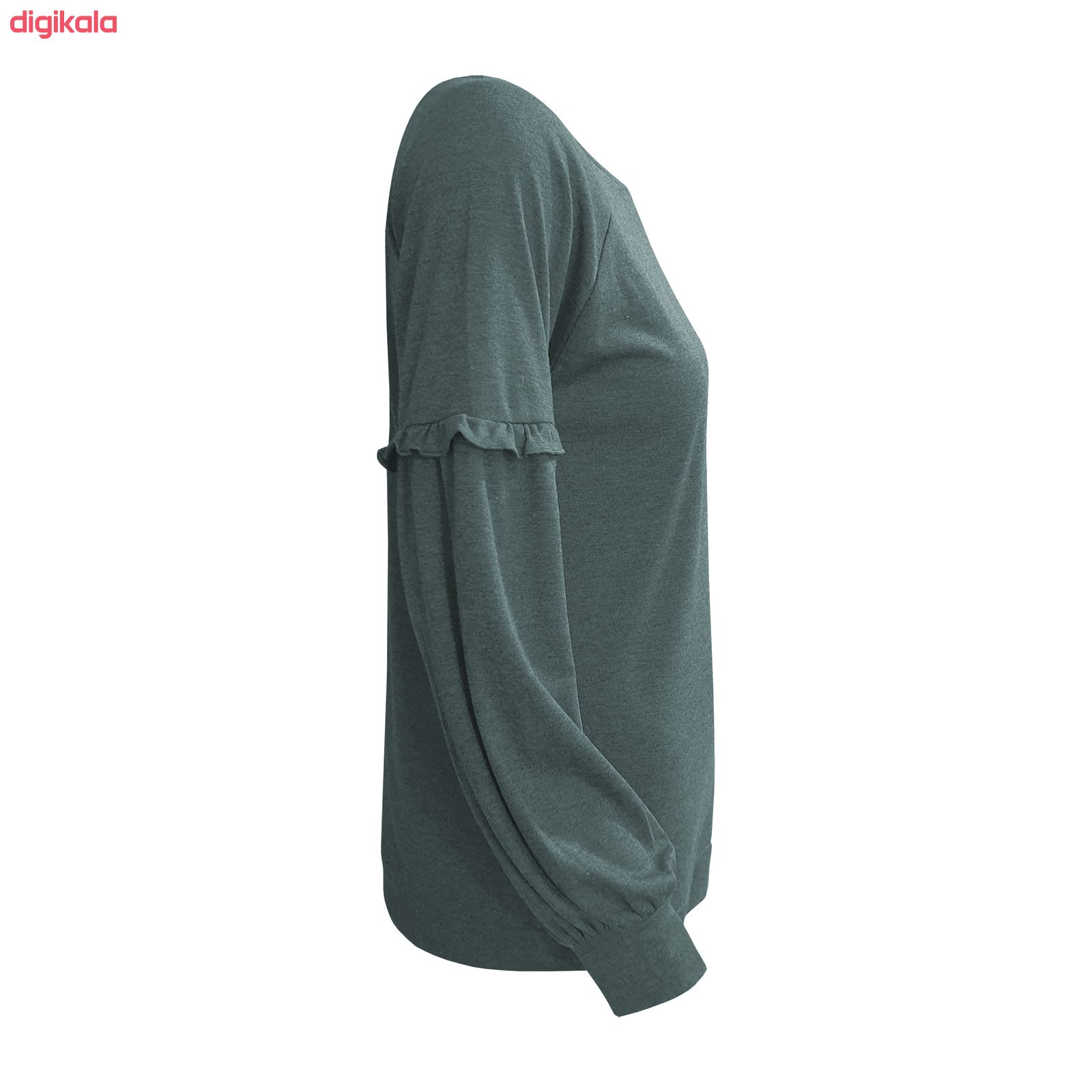 بلوز زنانه افراتین کد 7521 رنگ سبز main 1 2