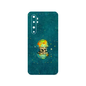 MAHOOT Collage of Earth Face Cover Sticker for Xiaomi Mi Note 10 Lite