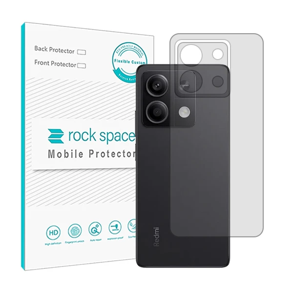 محافظ پشت گوشی شفاف راک اسپیس مدل HyGEL مناسب برای گوشی موبایل شیائومی Redmi Note 13