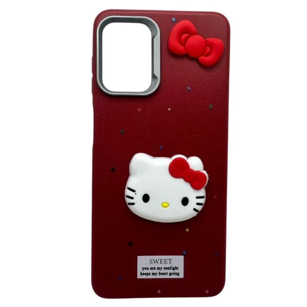  کاور مدل چرمی مدل کیتی  مناسب برای گوشی موبایل سامسونگ Galaxy A13