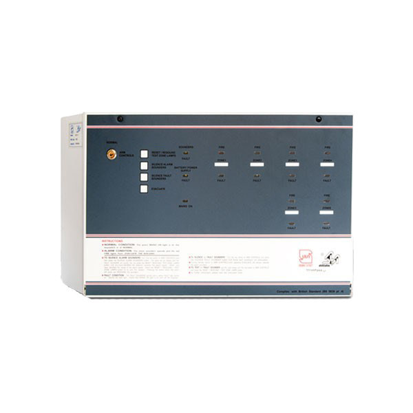 مرکز کنترل اعلام حریق آریاک مدل 4 زون ACT-4