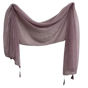 شال زنانه مدل لمه حریر مجلسی شاین دار قواره بزرگ 