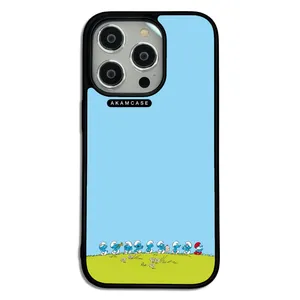 AKAM AMC-WA14PRO-SMURFS-10 Cover For Apple iPhone 14 Pro