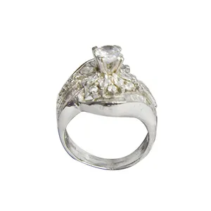 انگشتر نقره زنانه مدل AB1062