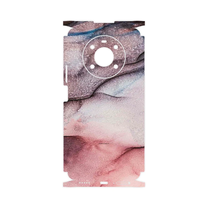 برچسب پوششی ماهوت مدل Smoky pink marble-FullSkin مناسب برای گوشی موبایل آنر X9 4G