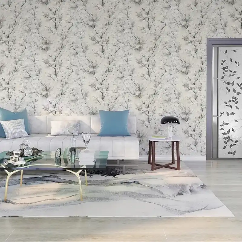 کاغذ دیواری طرح درخت و درختچه کد 6001