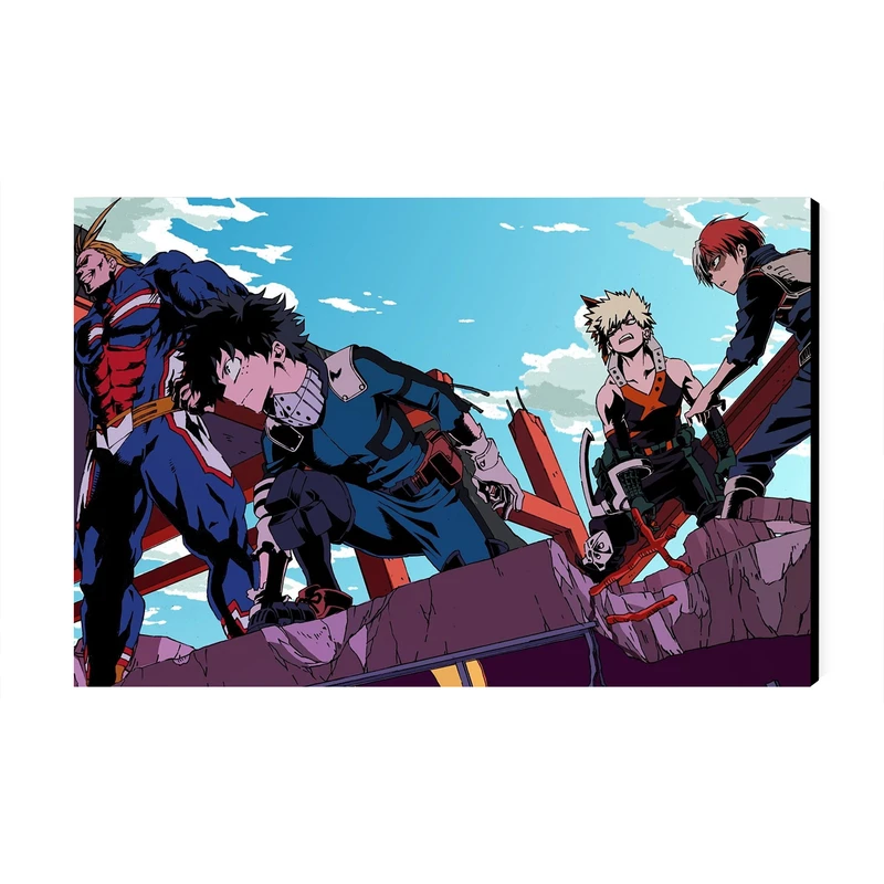 تابلو شاسی عرش مدل انیمه آکادمی قهرمان من My Hero Academia کد As1558