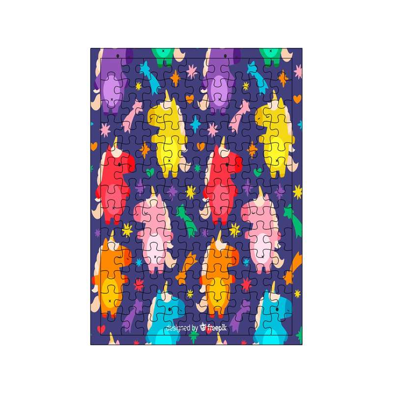 پازل 117 تکه مدل یونیکورن کد 382