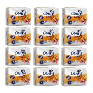 نوار بهداشتی کانفی لیدی مدل ULTRA LONG 12 بسته 12 عددی