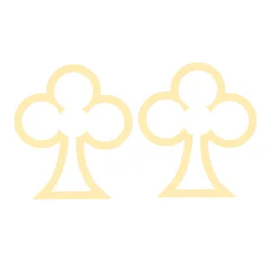 گوشواره طلا 18 عیار زنانه کرابو طرح درخت مدل Kr5215