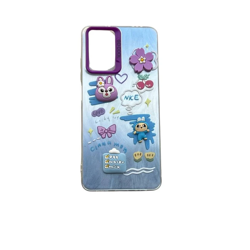 کاور مدل سوکول طرح عروسک برجسته کد 127  مناسب برای گوشی موبایل شیائومی Redmi Note 10 4G