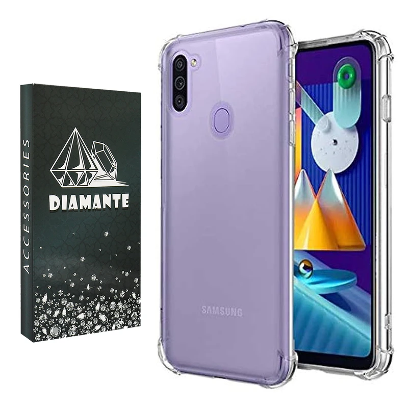 کاور دیامانته مدل Bianco Navy مناسب برای گوشی موبایل سامسونگ Galaxy A11