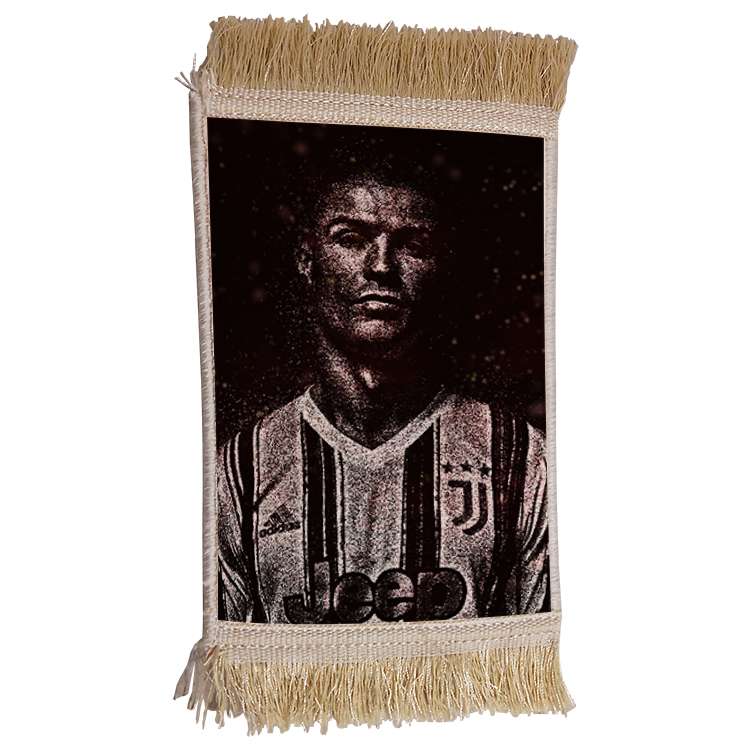 فرش ماشینی دیوارکوب مدل رونالدو کد 436