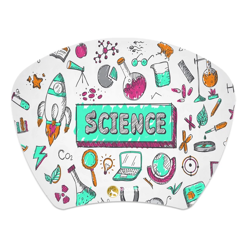 ماوس پد هومرو مدل MC606 طرح زیست شناسی میکروبیولوژی