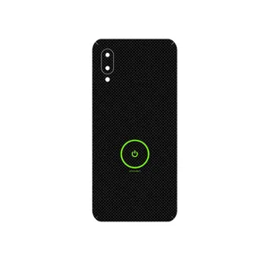MAHOOT Minimal Power Button Cover Sticker for Samsung Galaxy M02
