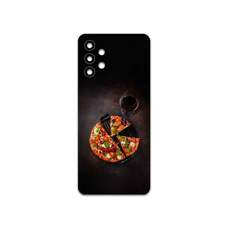 برچسب پوششی ماهوت مدل Pizza مناسب برای گوشی موبایل سامسونگ Galaxy A32 4G