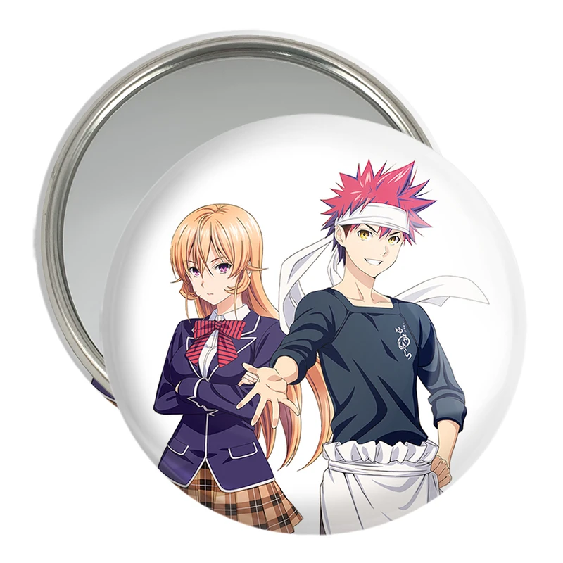 آینه جیبی خندالو مدل سوما و ارینا انیمه جنگ غذاها Food Wars  کد 16967