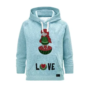 هودی زنانه مدل یلدا کد J07 رنگ آبی