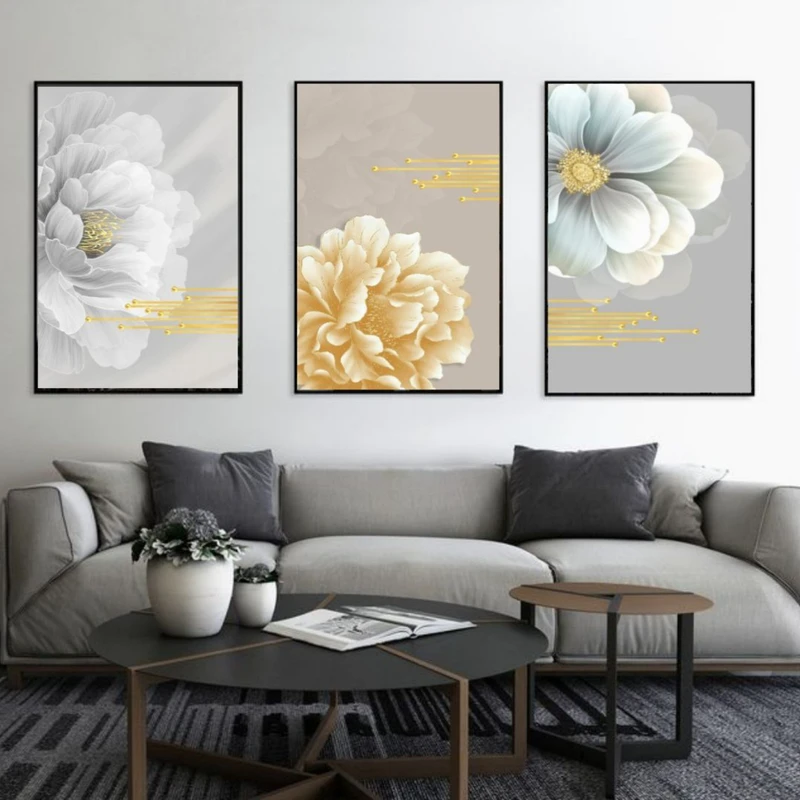  تابلو مدل دکوراتیو کد 1076 مجموعه 3 عددی