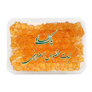 نبات مخصوص زعفرانی پاک نهاد - 500 گرم
