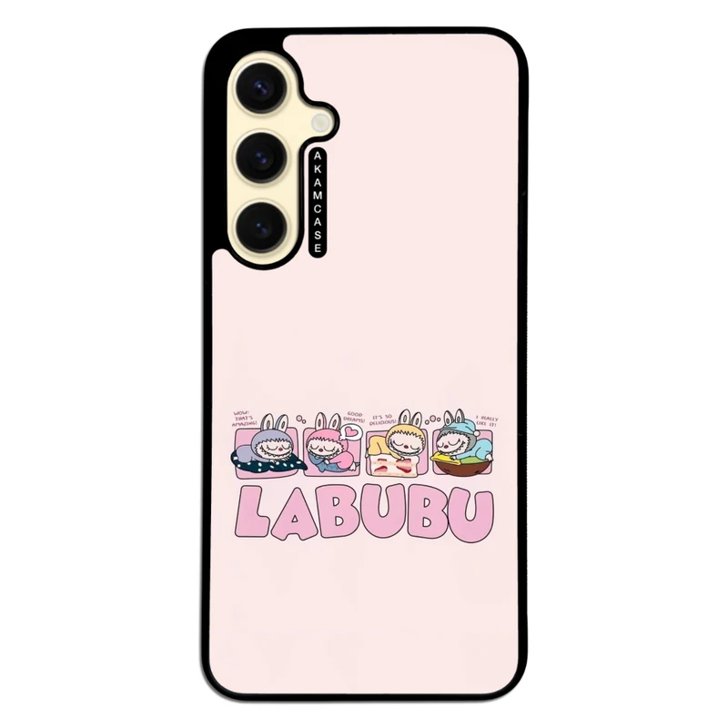 کاور آکام مدل AMC-WSGS24FE-LABUBU-4 مناسب برای گوشی موبایل سامسونگ Galaxy S24 FE